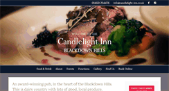 Desktop Screenshot of candlelight-inn.co.uk