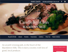 Tablet Screenshot of candlelight-inn.co.uk